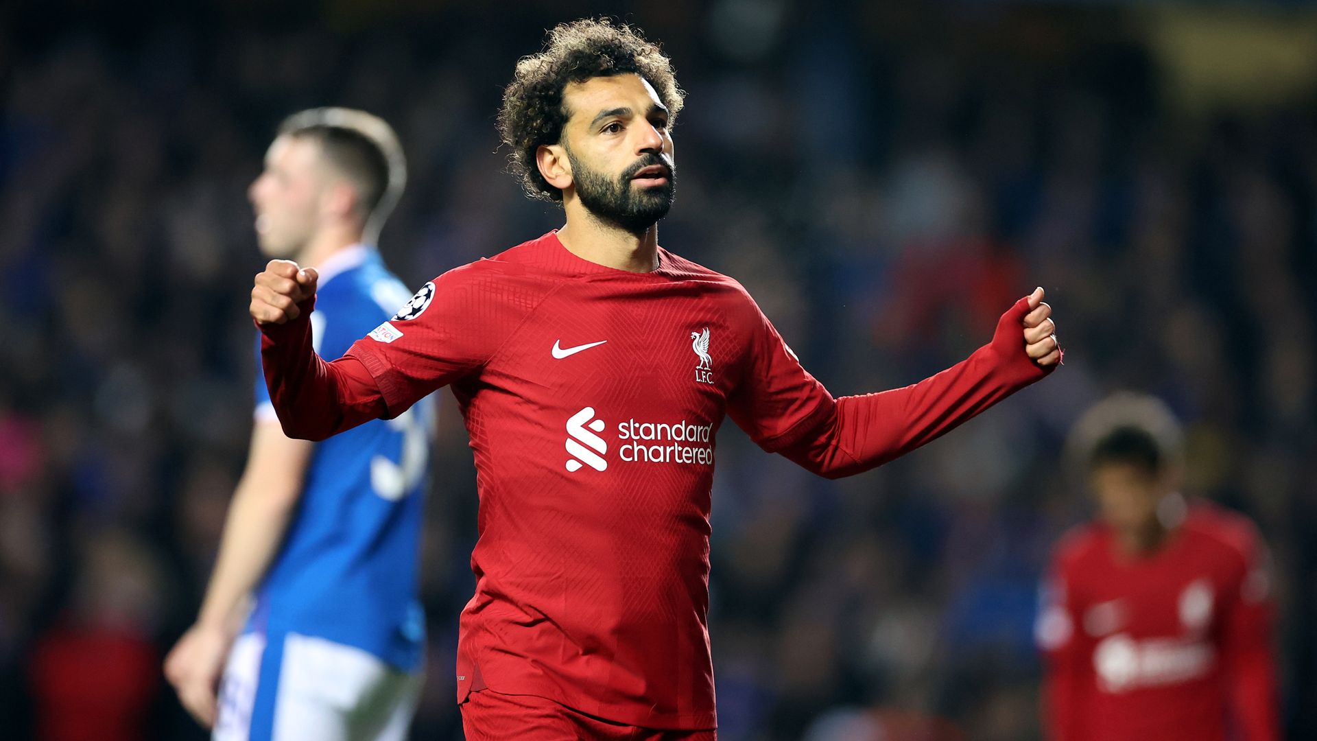 Salah scores fastest CL hat-trick as Liverpool eliminate Rangers