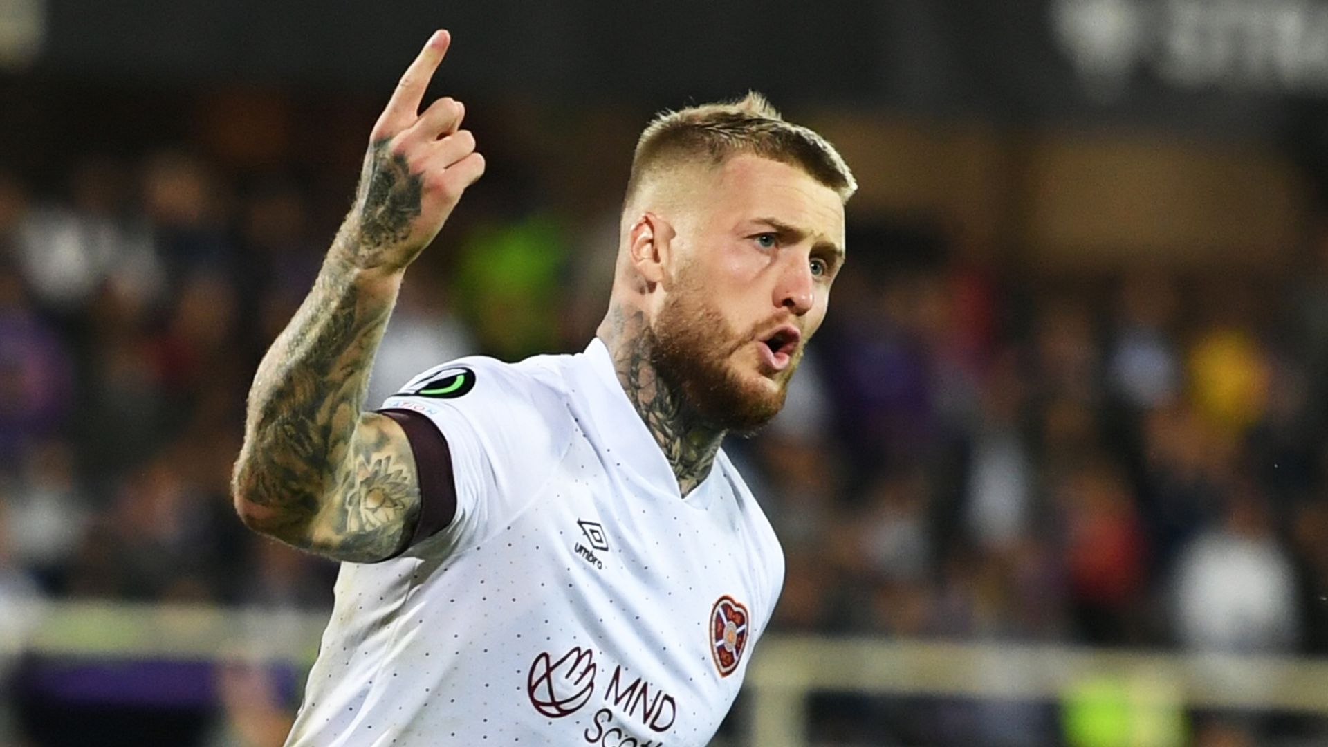 Fiorentina vs Hearts - latest score