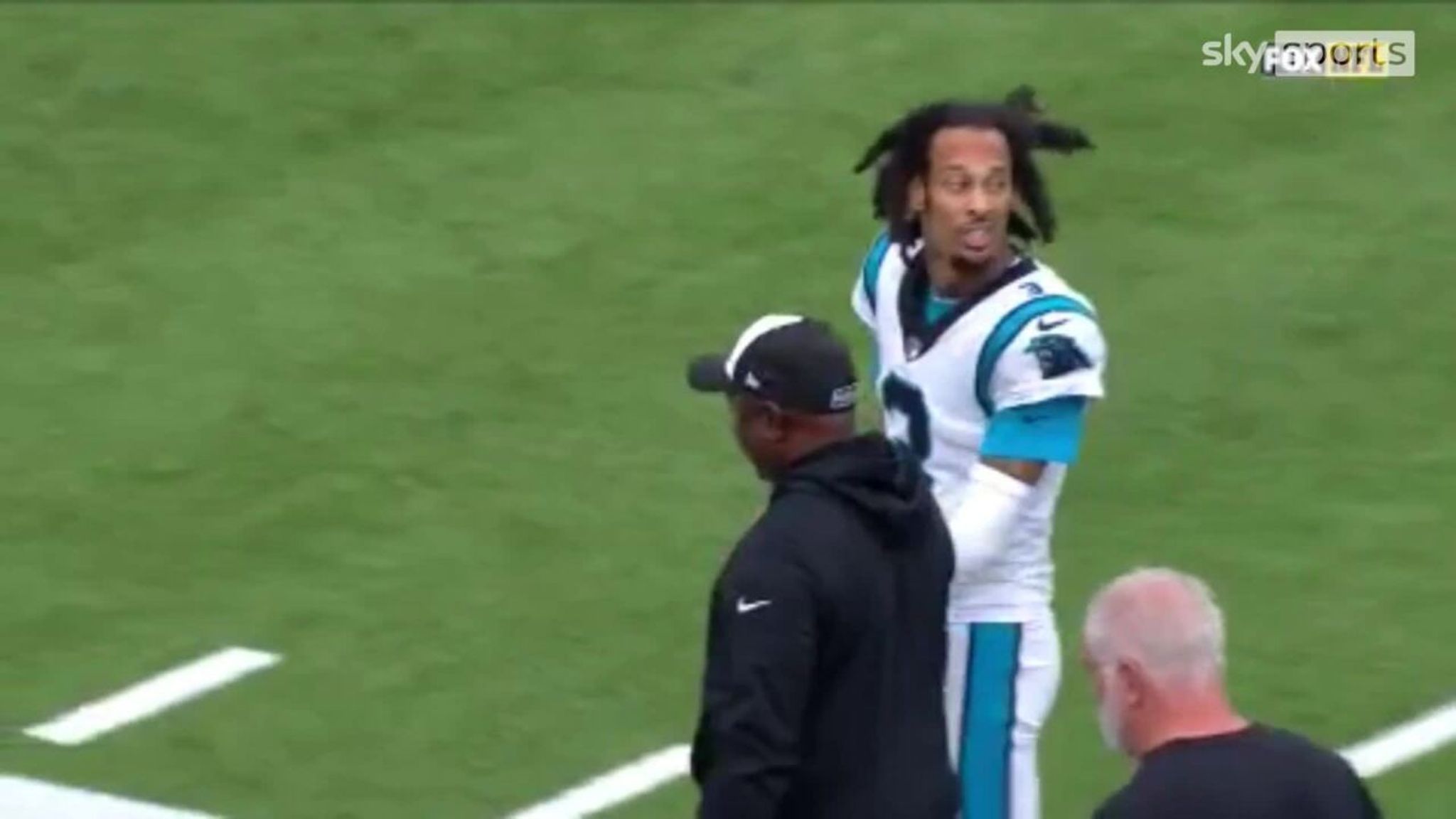 Robbie Anderson Tries To Fight Panthers WR Coach