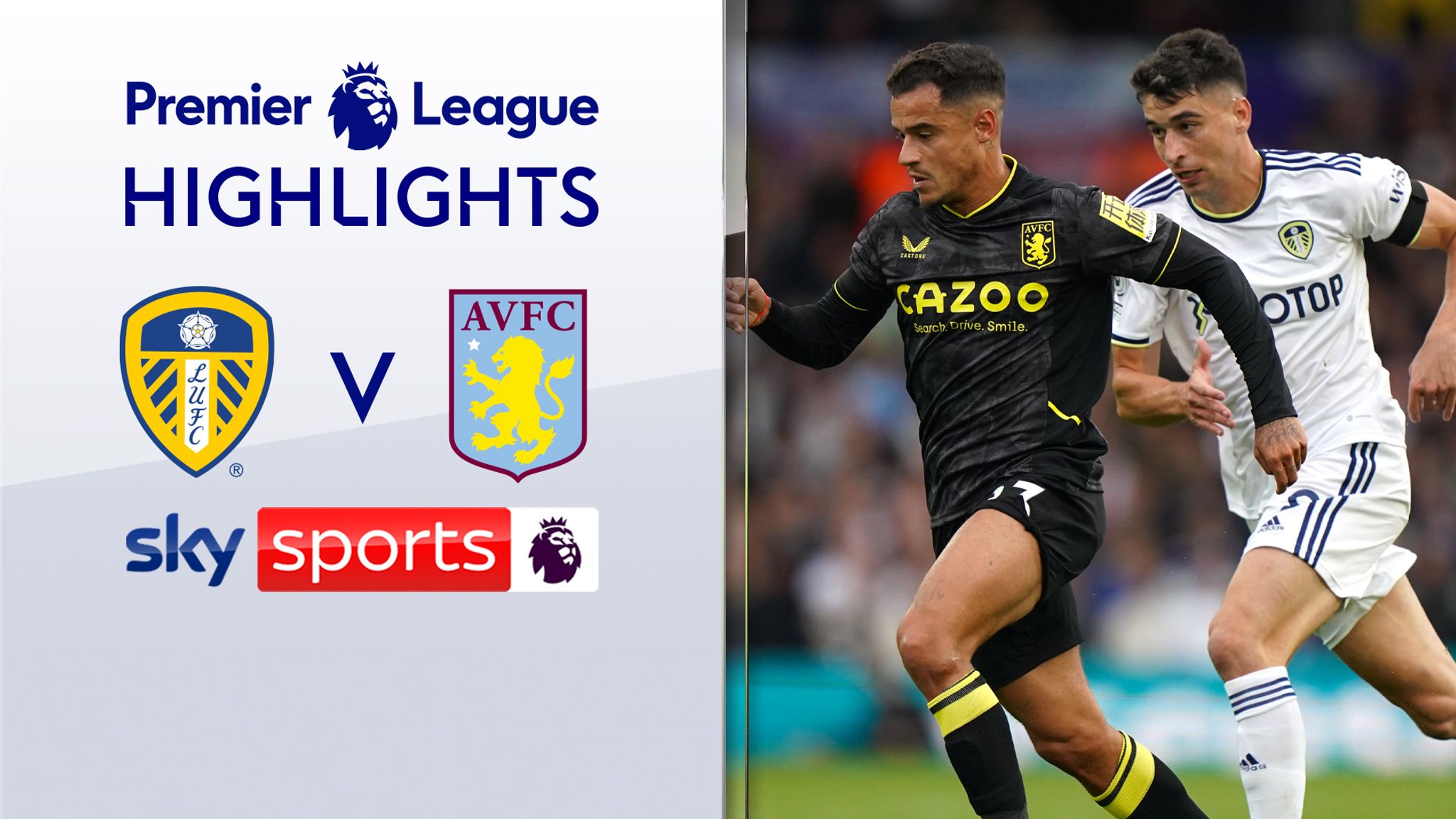 Leeds 0-0 Aston Villa Premier League Highlights Video Watch TV Show Sky Sports