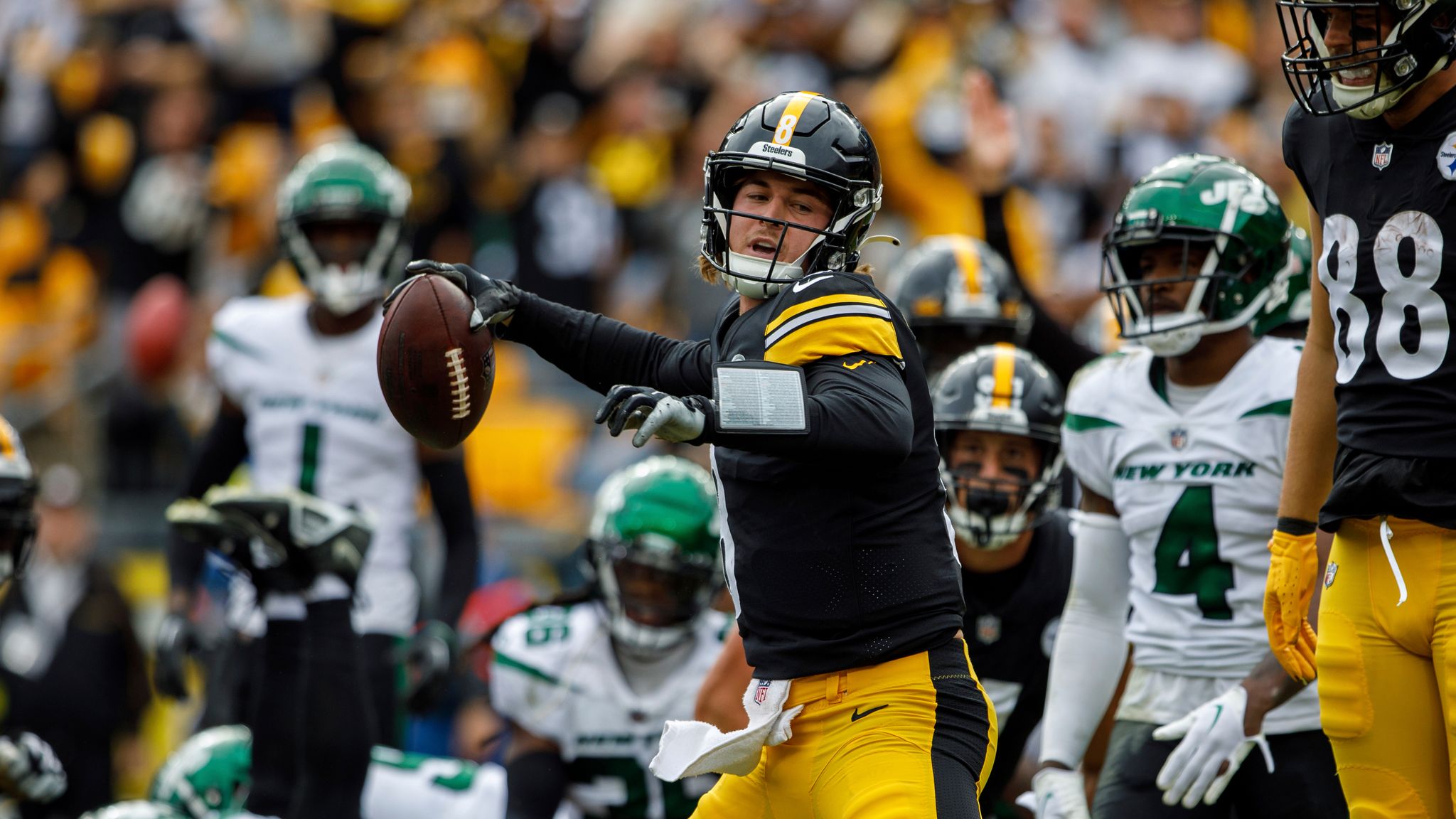 Highlights and Touchdowns: Jets 24-20 Steelers in NFL