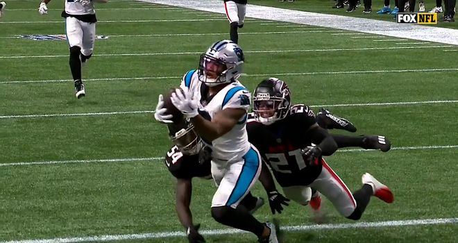 Game Highlights: Falcons win overtime thriller over Carolina, 37-34