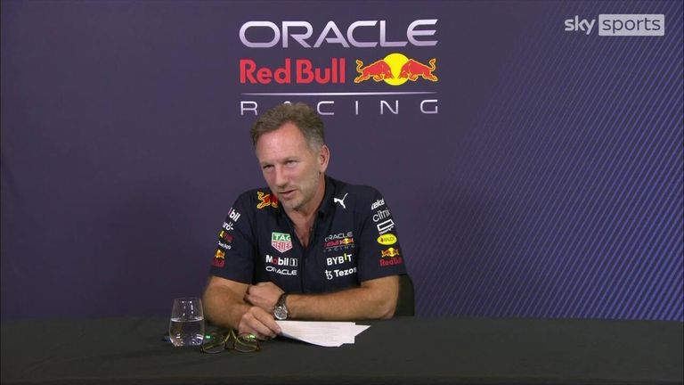 Red Bull team principal Christian Horner was in combative mood, arguing their rivals owe them an apology for claims made against them regarding cost cap regulations.