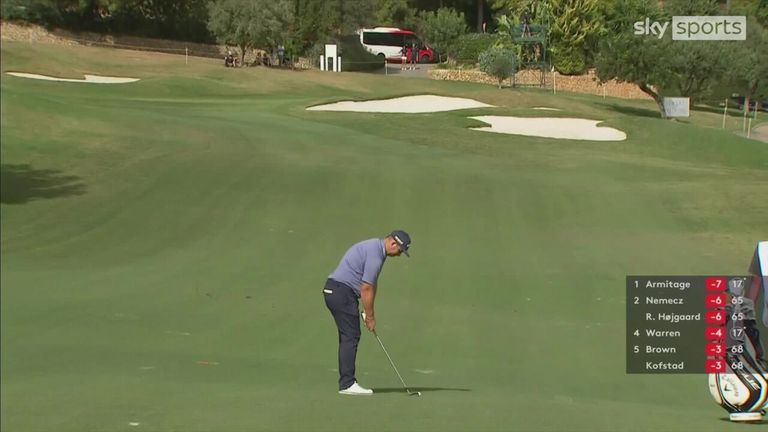DP World Tour: el inglés Marcus Armitage establece un nuevo récord en la primera jornada del Mallorca Open |  noticias de golf