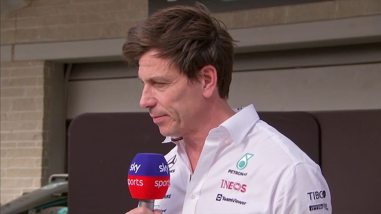 Mercedes' team principal Toto Wolff reflects on the race after Lewis Hamilton finished on P2 at the United States Grand Prix