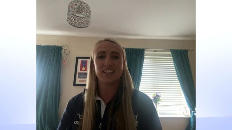 Jodie Cunningham on Kasey Badger becoming the first ref to officiate a men’s World Cup match and what success looks like for the women’s World Cup. 