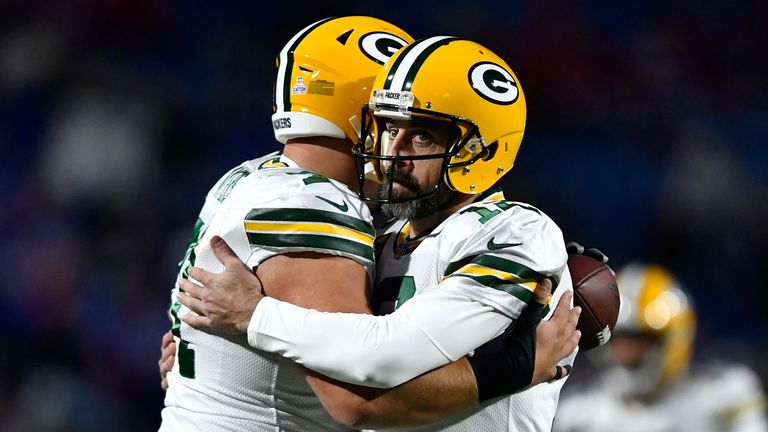 The Green Bay Packers are having their worst start to a season under quarterback Rodgers (right)  (Photo: AP Photo/Adrian Kraus)