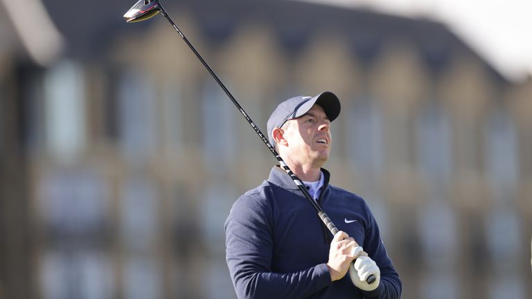 Rory McIlroy finished in fourth place