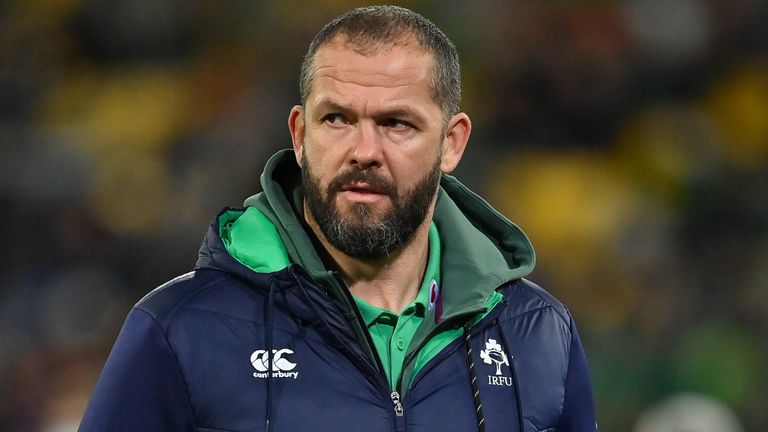 Andy Farrell has overseen a superb 2022, but must will face questions again as to whether Ireland have 'peaked too soon'