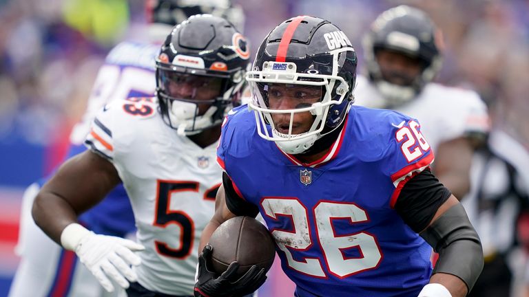 Highlights of the Chicago Bears against the New York Giants in Week Four of the NFL season.