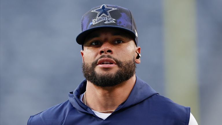 Dak Prescott has sat out the last three games for the Dallas Cowboys after fracturing his right thumb in their season opener