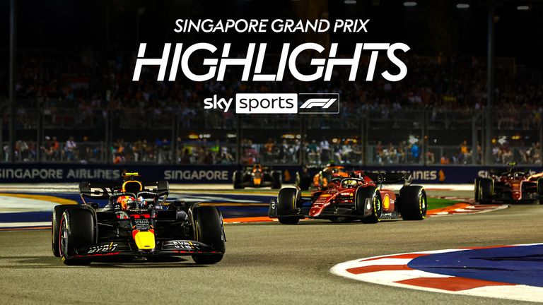 Highlights of the Singapore Grand Prix from the Marina Bay Street Circuit