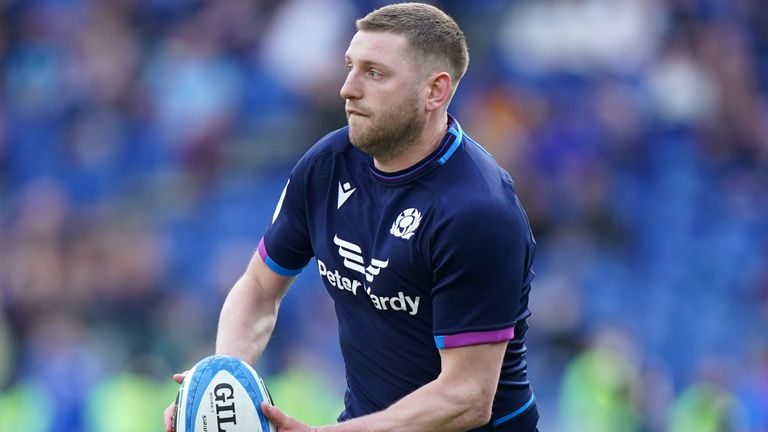 Finn Russell was not included in Scotland's initial squad for the autumn 