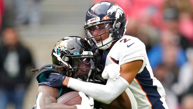 Highlights of the game between the Denver Broncos and the Houston Texans at Wembley in Week Eight of the NFL season.