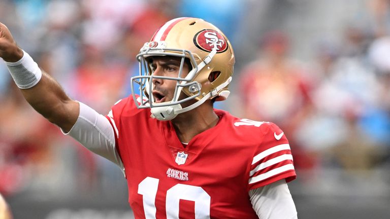 Jimmy Garoppolo y los San Francisco 49ers viajan a los Atlanta Falcons en la semana seis, en vivo por Sky Sports NFL