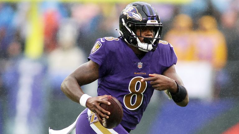 Lamar Jackson is a candidate to receive the franchise tag as he and the Ravens work towards a long-term deal 