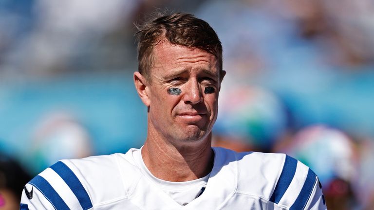 Indianapolis Colts kıdemli oyun kurucu Matt Ryan sezona 3-3-1 başladıktan sonra yedekte kaldı