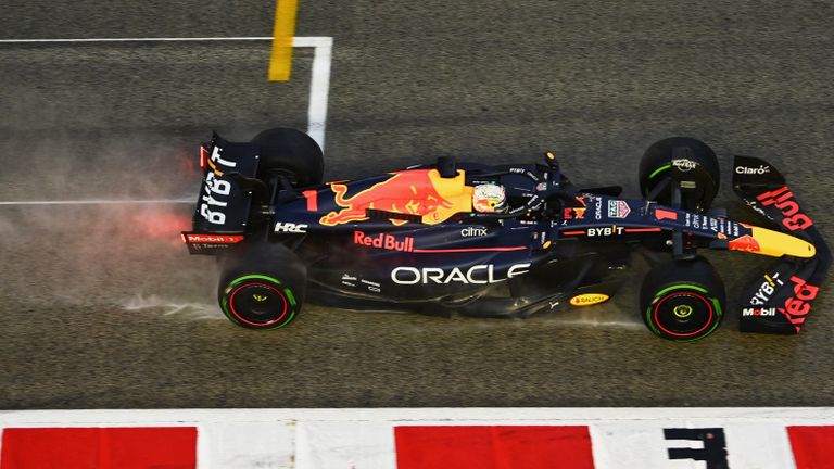Max Verstappen finished second at Marina Bay City Circuit