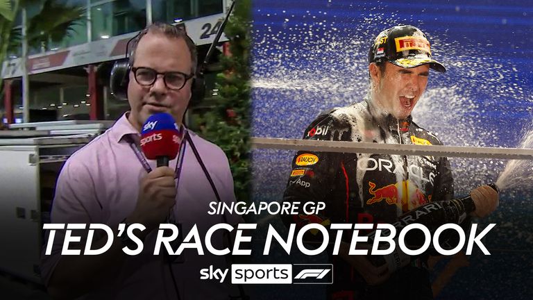 Ted Kravitz aksiyon dolu Singapur GP'sine göz attı