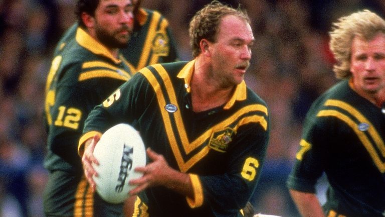 Le grand australien Wally Lewis fait partie des anciens joueurs que James Graham a interrogés sur les effets des blessures à la tête.