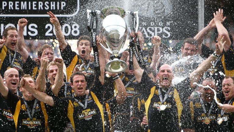 Wasps won Premiership titles in 2003, 2004, 2005 and 2008, and featured in finals in 2001, 2017 and as recently as 2020