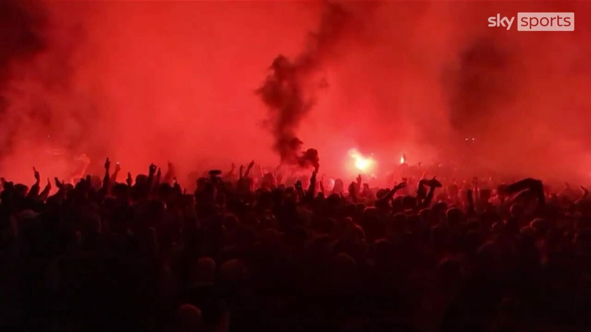 Wild celebrations at 3am in Australia as Socceroos make last 16!