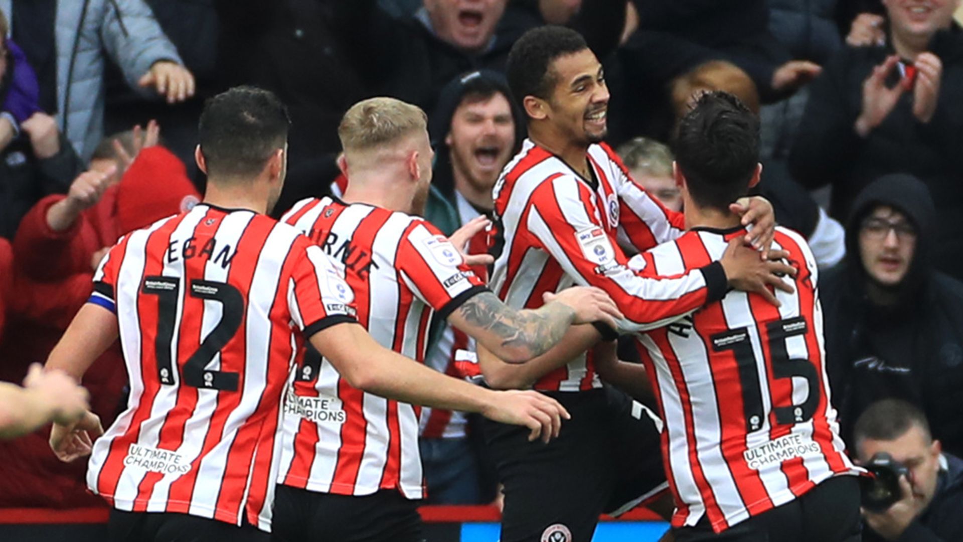 Burnley self-destruct as Blades win comeback thrashing