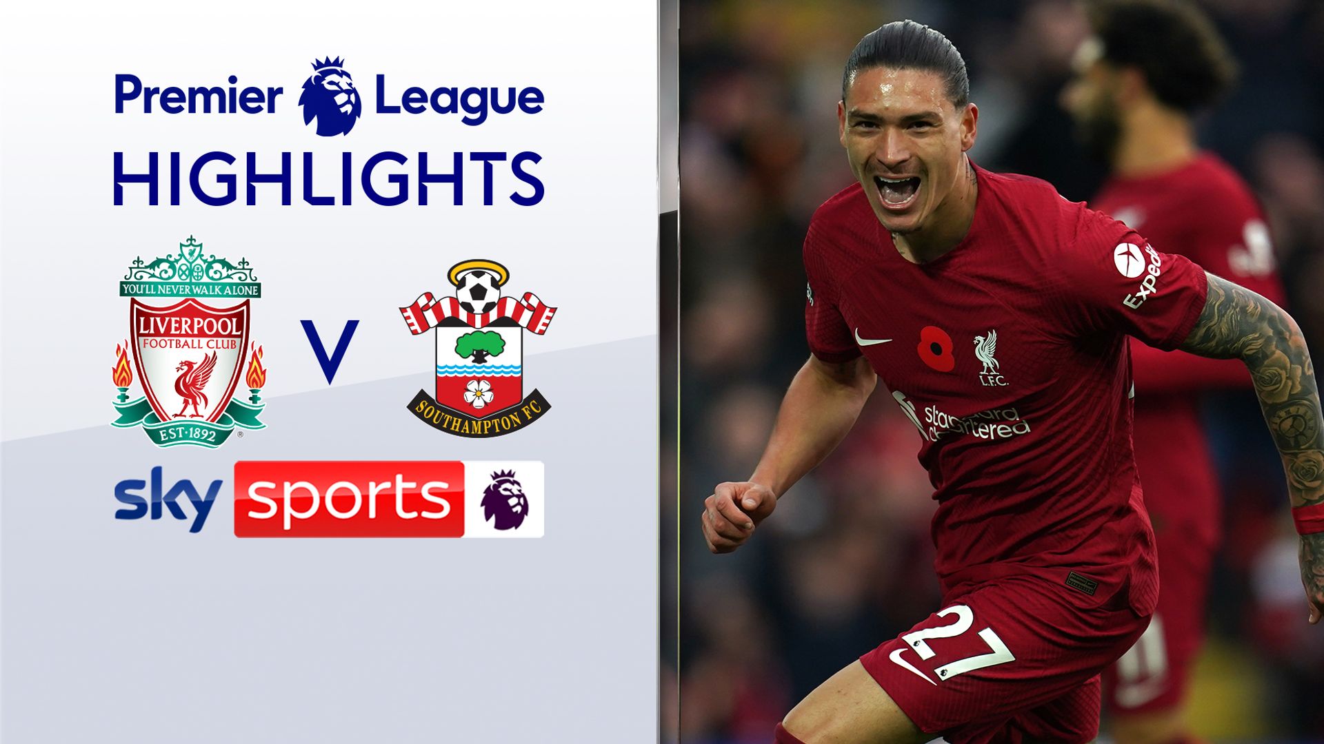 Darwin hits double as Liverpool beat Saints
