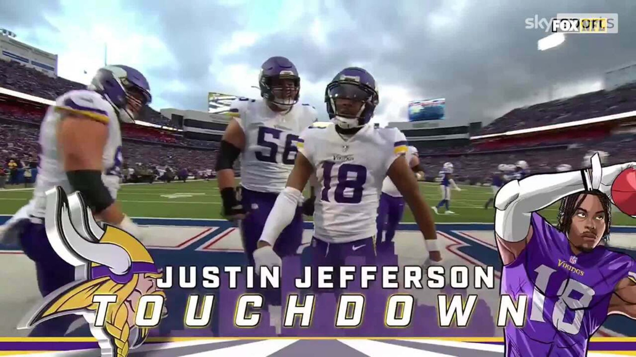 Justin Jefferson Highlights from Week 10