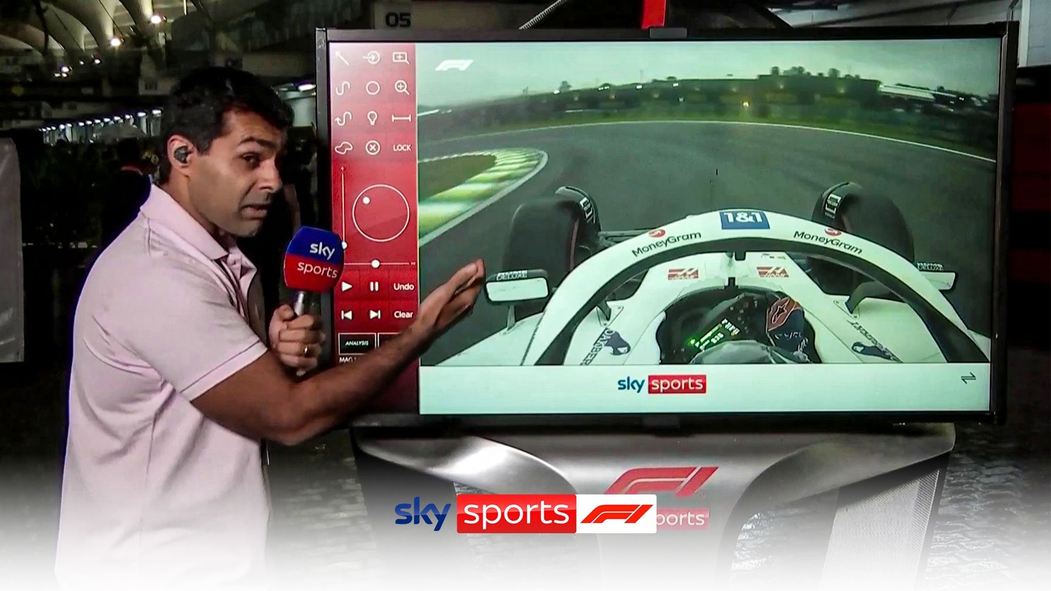 Kevin Magnussens epic pole lap analysed Video Watch TV Show Sky Sports