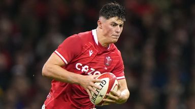 Wales' Louis Rees-Zammit has recovered from an ankle injury to start in Cardiff 
