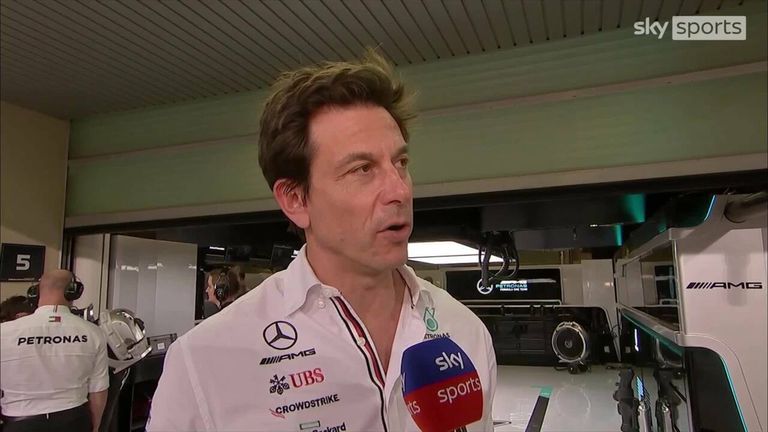 El director del equipo Mercedes, Toto Wolff, admitió que tuvieron un desempeño inferior durante la calificación de Abu Dhabi después de terminar quinto y sexto.