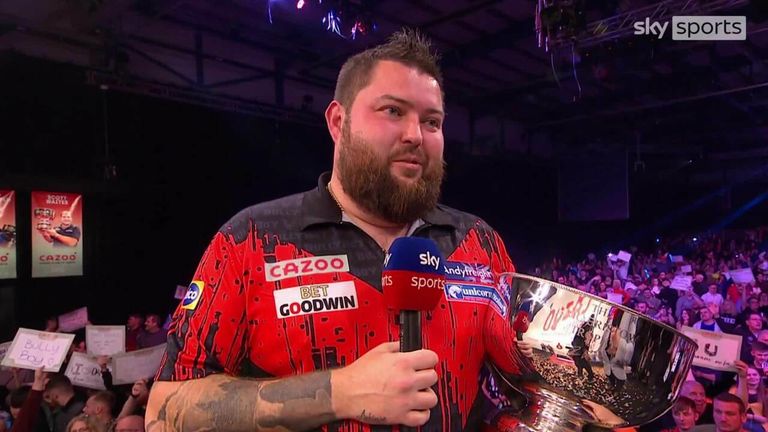 Smith said he did not know how to celebrate after winning the Grand Slam Of Darts