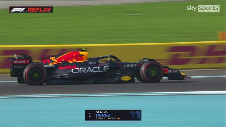 Sergio Perez menemukan kecepatan di FP3 dan mengalahkan rekan setimnya Max Vertsappen dengan selisih 0,152 detik di Grand Prix Abu Dhabi