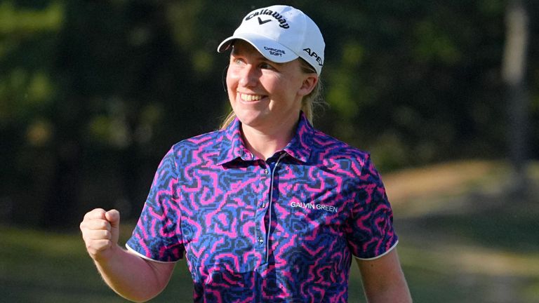 Gemma Dryburgh shot a seven-under 65 in her final round at the Toto Japan Classic to win the tournament by four strokes from Kana Nagai