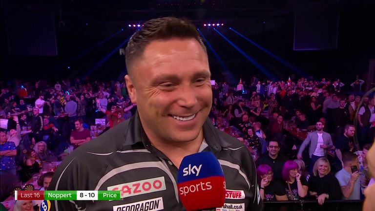 Gerwyn Price says he has to play better on Friday night to avoid another lesson from the Dutch master