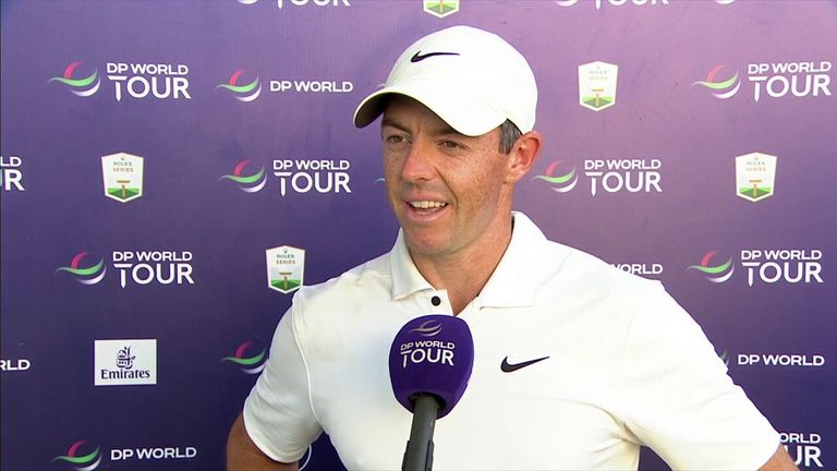 Rory McIlroy said it means a lot to finish in Europe's number one spot for the fourth time in his career and feels he's on the journey to becoming a complete golfer