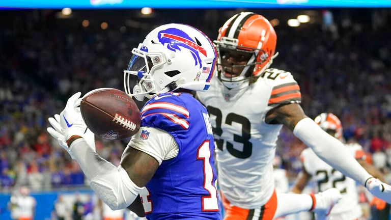 Highlights of the Cleveland Browns against the Buffalo Bills from Week 11 of the NFL season