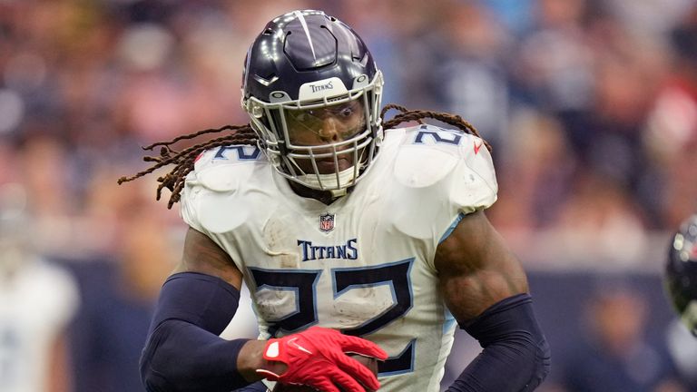 Tennessee Titans running back Derrick Henry rushed for over 200 yards for the fourth-straight game against the Houston Texans.