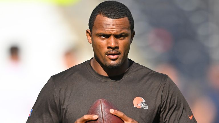 Deshaun Watson is due to return to action in the NFL this Sunday, playing for the first time for the Cleveland Browns against his former team, the Houston Texans