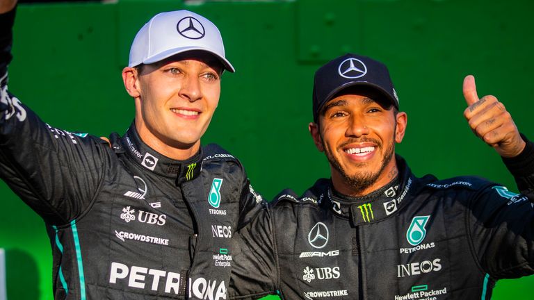 Nico Rosberg says it will be the 'ultimate challenge' for George Russell to finish ahead of Hamilton for a second successive season