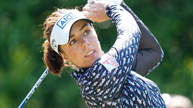 England's Georgia Hall won the 2022 Saudi Ladies International by five strokes with a score of 11 under