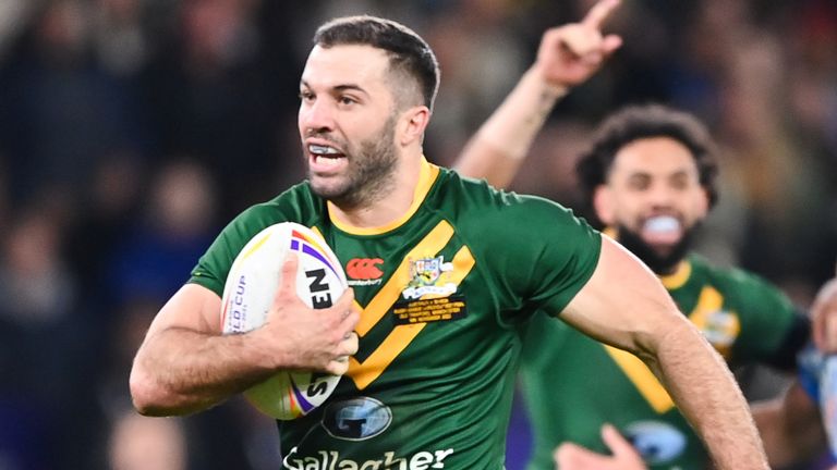 Tedesco played a starring role in Australia's World Cup final win over Samoa