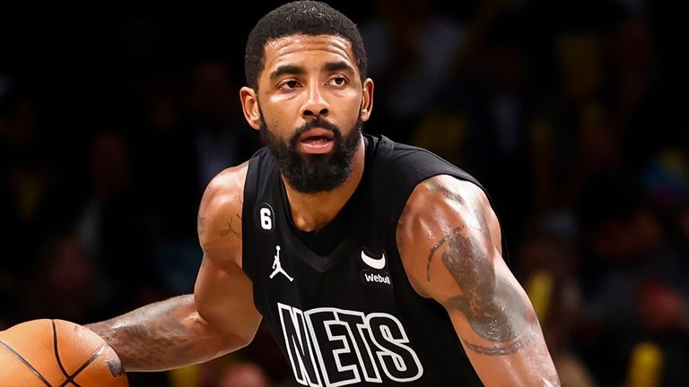 Kyrie Irving is listed as questionable for Brooklyn Nets fixture