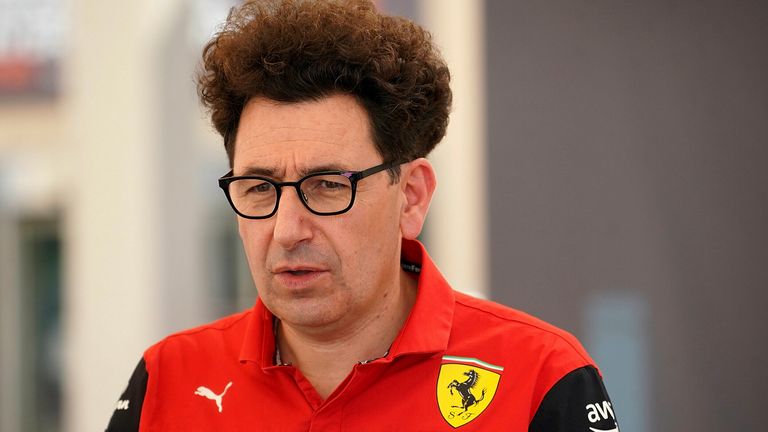 Former Ferrari team principal Mattia Binotto also clashed with Wolff