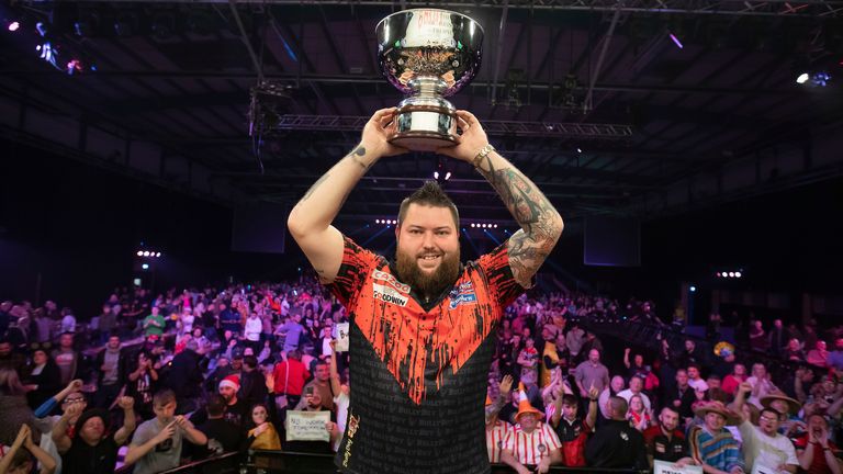 Michael Smith called himself 'The Cat' after winning a major TV title at the ninth attempt