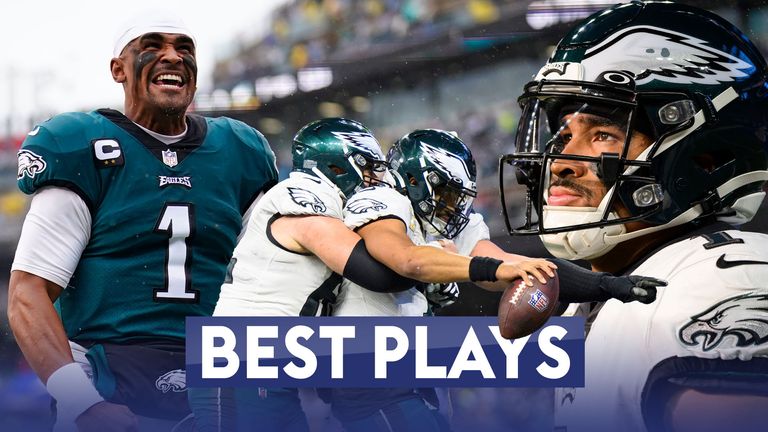 Check out the best plays of the 2022 NFL season from MVP hopeful Hurts