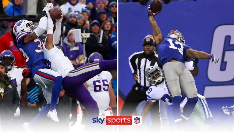 Following Jefferson's superb catch against the Buffalo Bills last week, just how does it compare to OBJ's infamous grab against the Dallas Cowboys back in 2014?