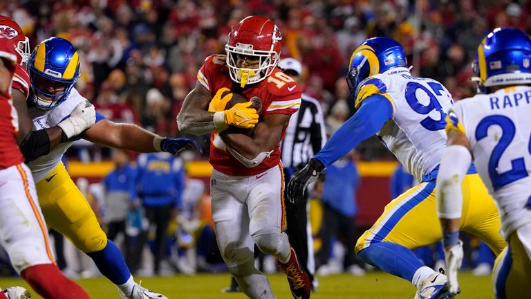 Highlights of the Chiefs' win over the Rams from Week 12 of the 2022 NFL season