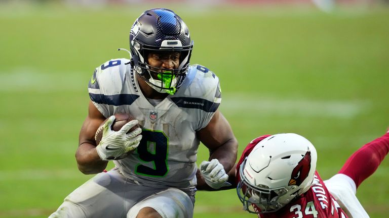 Highlights of the Seattle Seahawks against the Arizona Cardinals from Week 9 of the NFL season